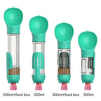 3-in-1 Portable Pet Water Bottle & Feeder