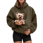 Cozy Pet Carrier Hoodie