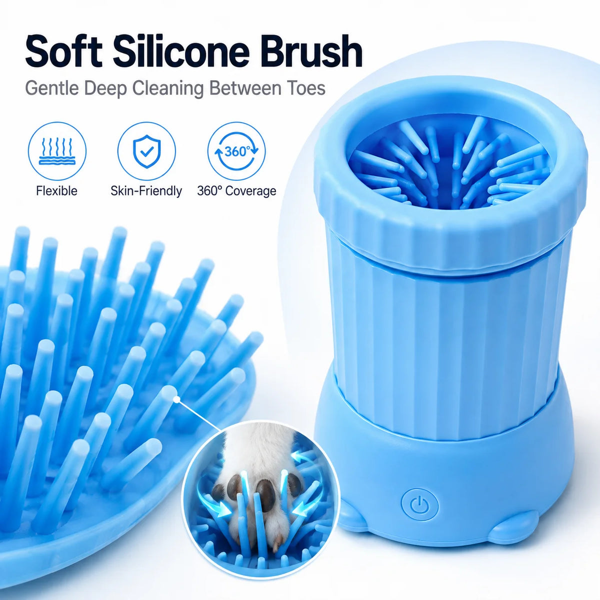 Automatic Electric Dog Paw Cleaner