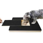 Wooden Dog Nail Scratch Board with Treat Box