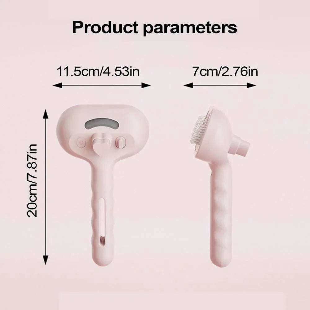 Pet Water Mist Spray Comb