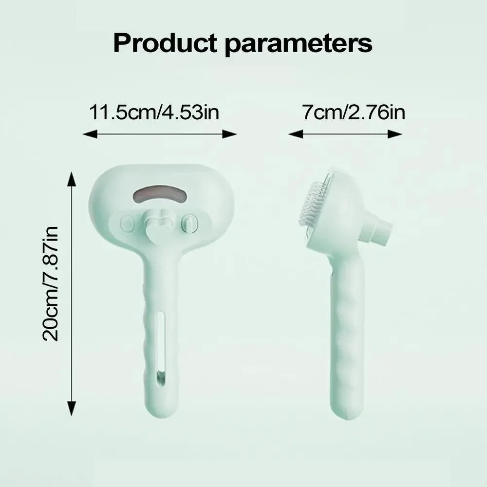 Pet Water Mist Spray Comb
