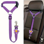 Adjustable Dog Car Seatbelt Tether