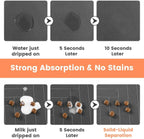 Quick-Dry Absorbent Pet Feeding Mat