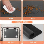 Quick-Dry Absorbent Pet Feeding Mat