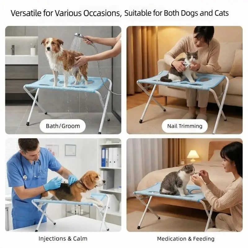 Foldable Pet Bathing & Grooming Stand