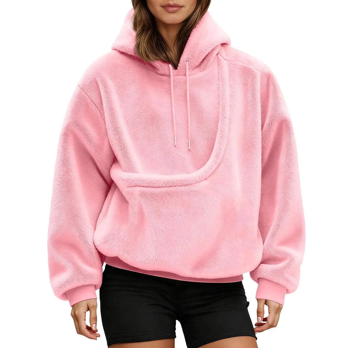 Cozy Pet Carrier Hoodie