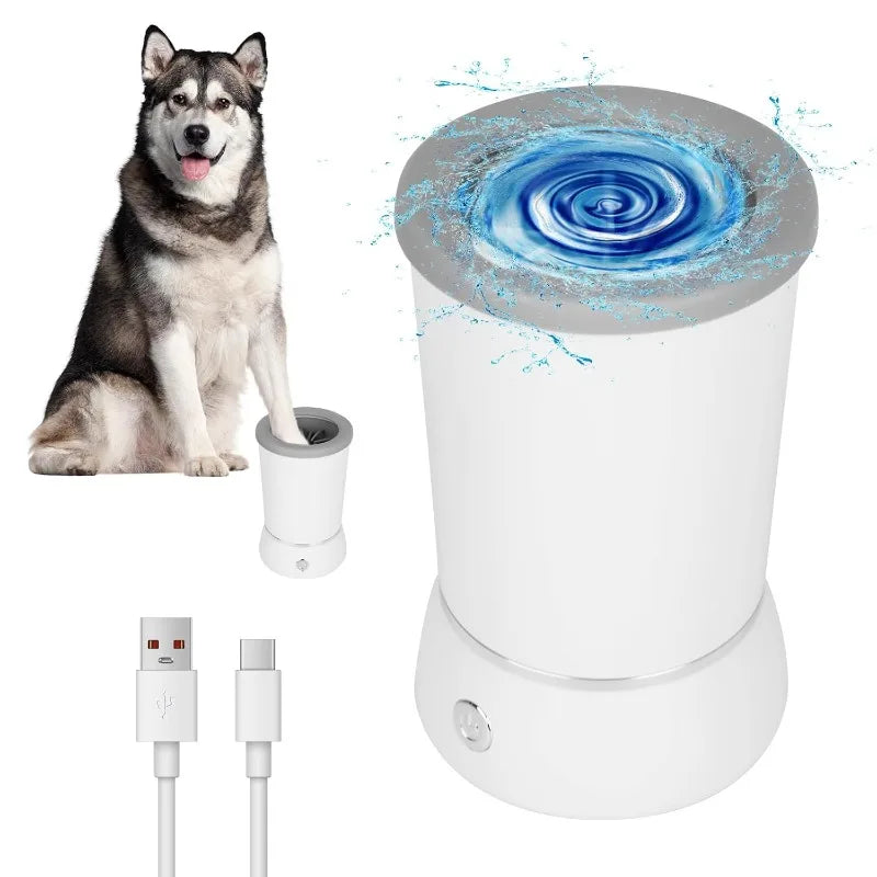 Automatic Dog Paw Cleaner Cup