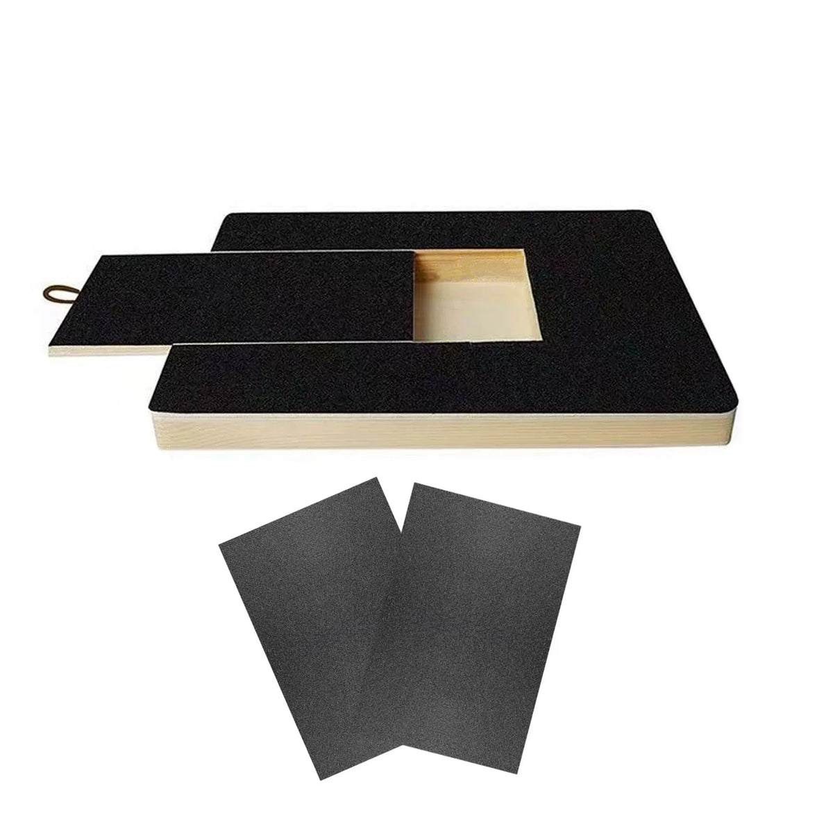 Wooden Dog Nail Scratch Board with Treat Box