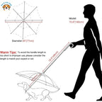 Clear Dog Umbrella with Built-In Leash
