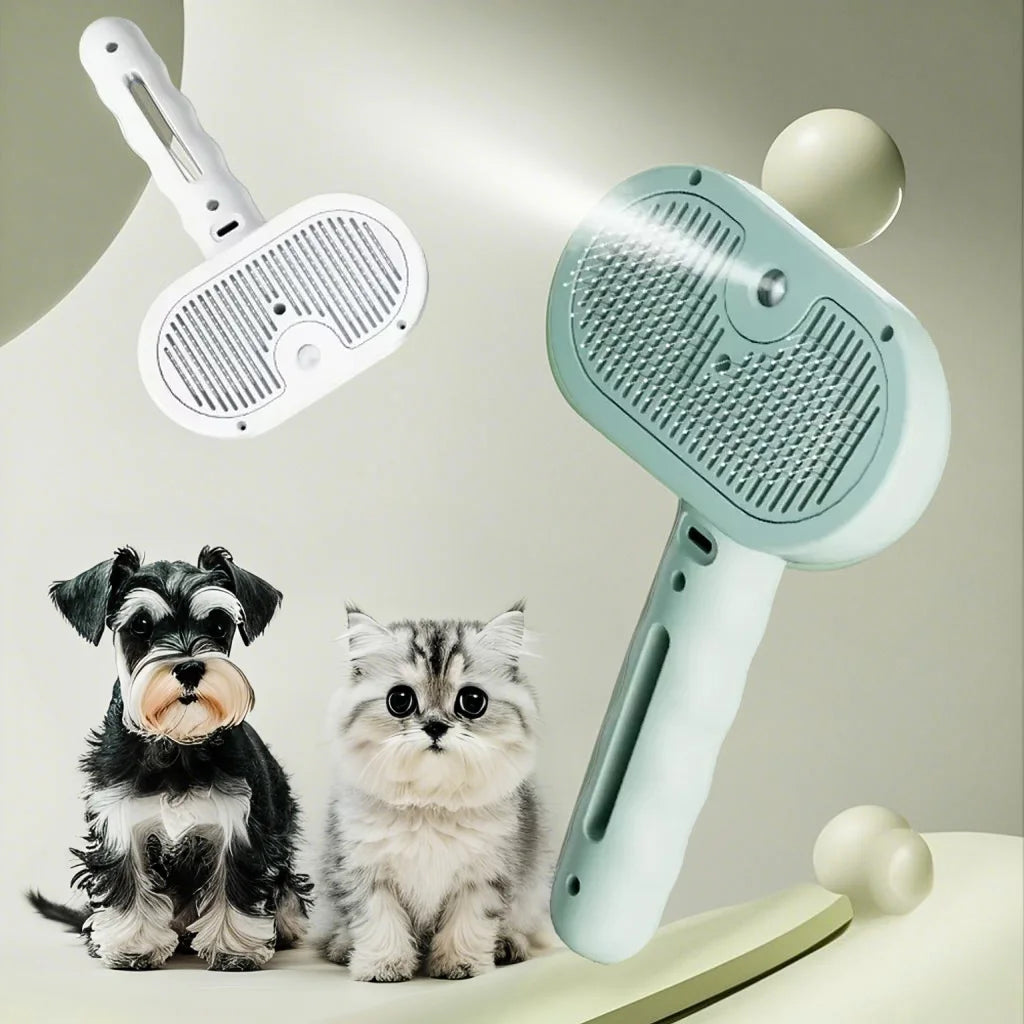 Pet Water Mist Spray Comb