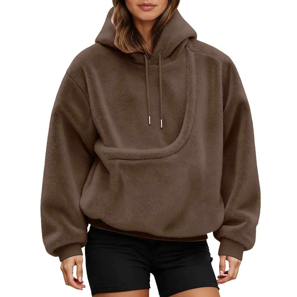 Cozy Pet Carrier Hoodie