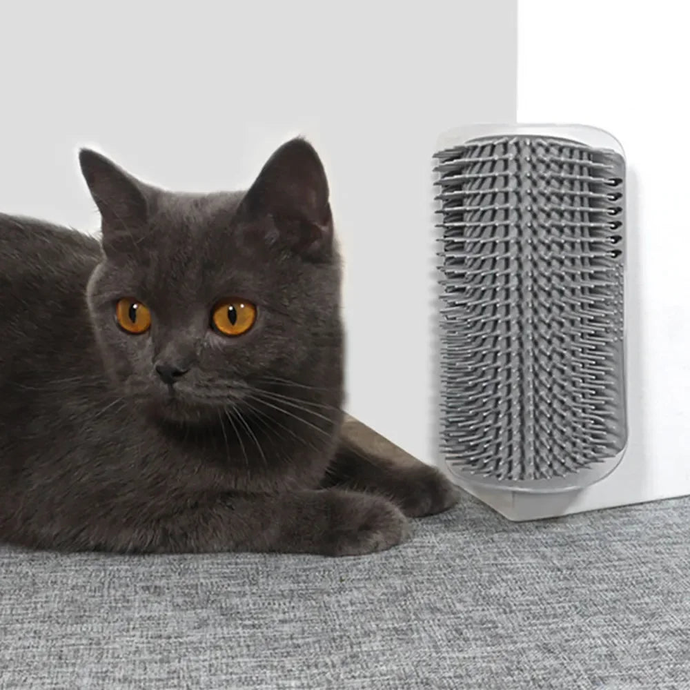 Wall-Mounted Cat Corner Massager