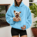 Cozy Pet Carrier Hoodie