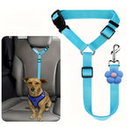 Adjustable Dog Car Seatbelt Tether