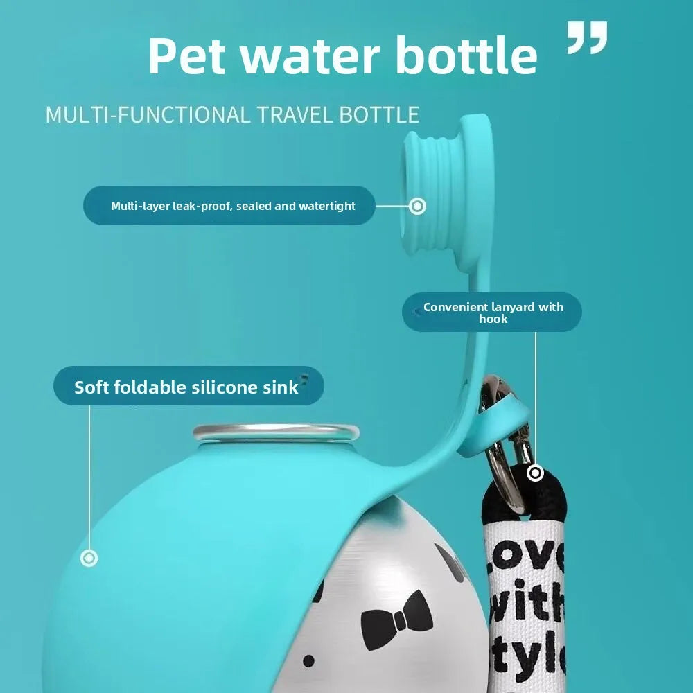 Stainless Steel Pet Hydration Bottle
