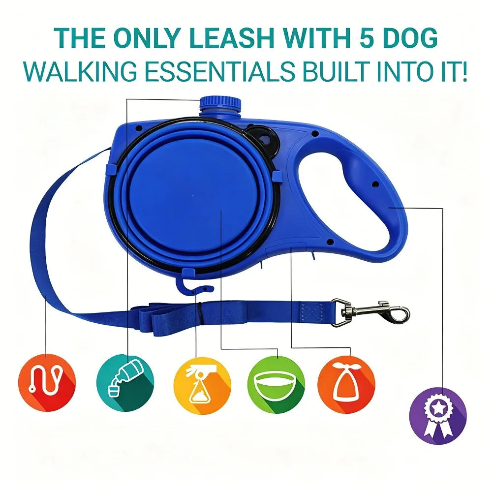 Multifunctional 4-in-1 Pet Leash