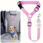 Adjustable Dog Car Seatbelt Tether