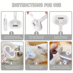 Pet Water Mist Spray Comb