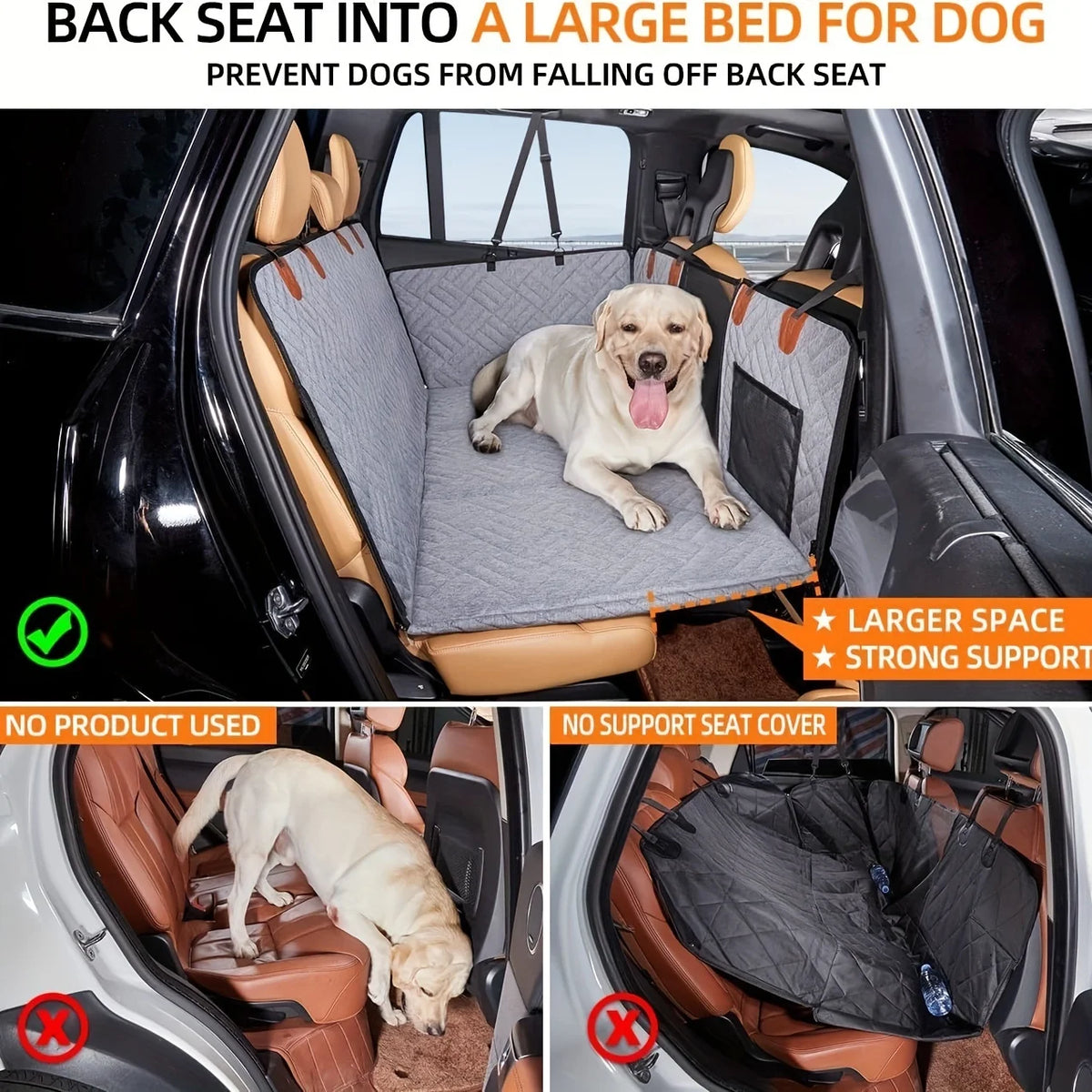 Waterproof Dog Car Seat Hammock