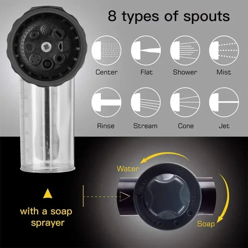 Pet Bathing Foam Hose Sprayer